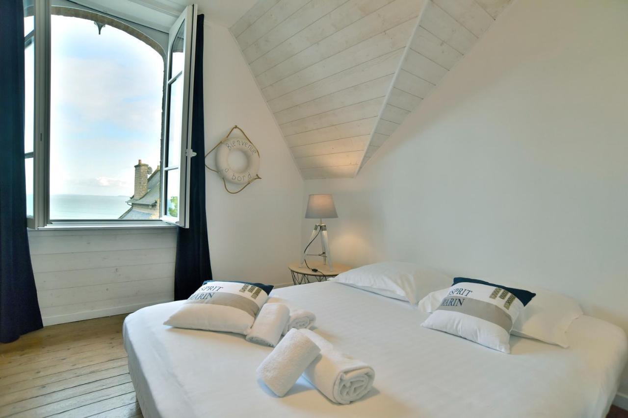 La Brise Cancalaise - Maison Typique Avec Vue Mer Cancale Eksteriør bilde